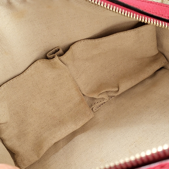 Gucci Sherry Web Boston 25 Bag GG Canvas..Authentic w/COA. - Picture 16 of 16